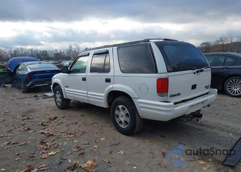 1997 Oldsmobile Bravada из США, поврежденный, VIN 1GHDT13WXV2720183